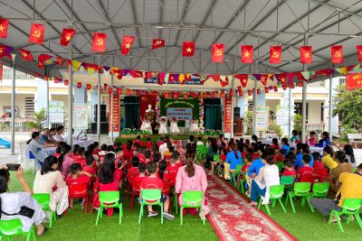 [ảnh] Lễ ra trường cho trẻ 5 tuổi và tổng kết năm học 2025-2026